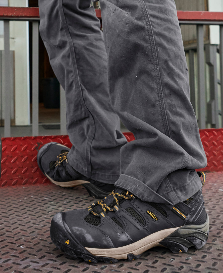 Men's Lansing Mid Waterproof (Steel Toe)  |  Cascade Brown/Brindle - Image 8